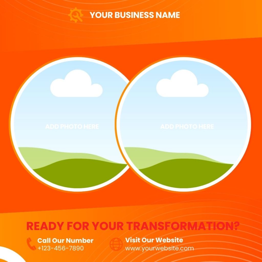 Canva Templates for Tradies (Red Gradient) - Image 2