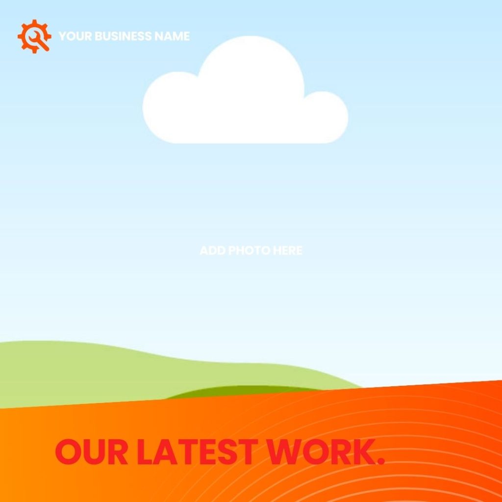 Canva Templates for Tradies (Red Gradient) - Image 7