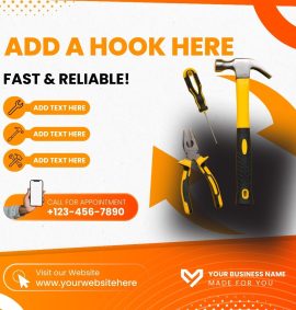 Snap Trade Canva Red Gradient Templates