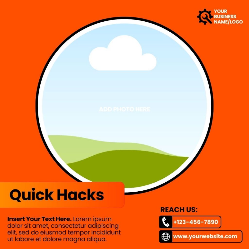 Canva Templates for Tradies (Red Gradient) - Image 12