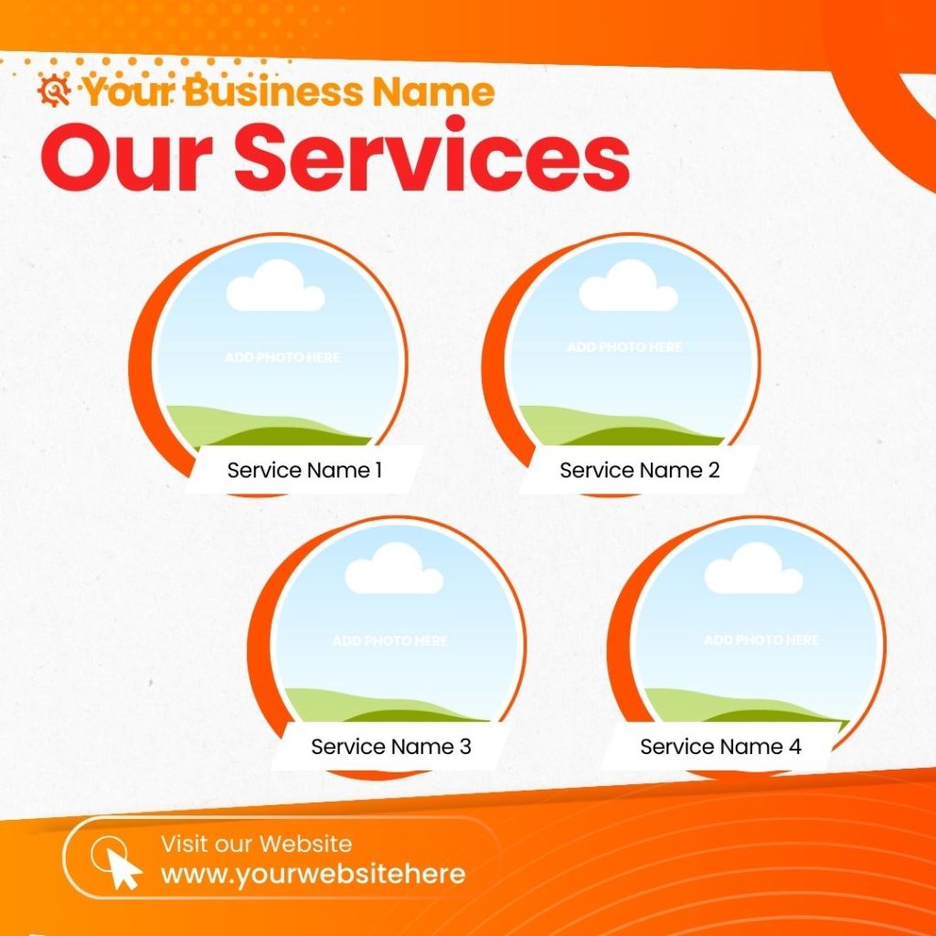 Canva Templates for Tradies (Red Gradient) - Image 14