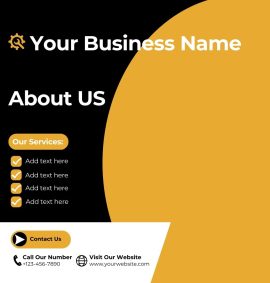 Canva Templates for Tradies (Curves)